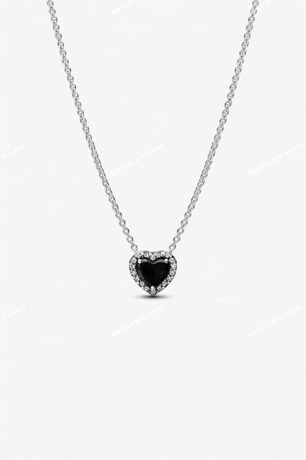 🖤 Black Heart Jewelry Set - 3
